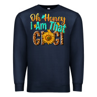 Navy oh honey i am that gigi nca Premium Sweatshirt - NancyCooperArtShop