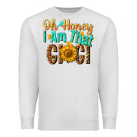 Oatmeal Heather oh honey i am that gigi nca Premium Sweatshirt - NancyCooperArtShop