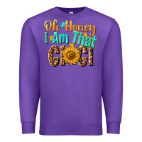 Purple oh honey i am that gigi nca Premium Sweatshirt - NancyCooperArtShop