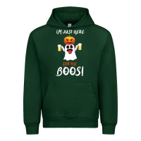 Forest Green I'm Just Here For The Boos Urban Hoodie - Bettercallsaul