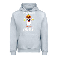 Heather Grey I'm Just Here For The Boos Urban Hoodie - Bettercallsaul