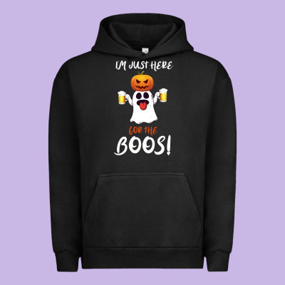 I'm Just Here For The Boos Urban Hoodie Designed By Bettercallsaul