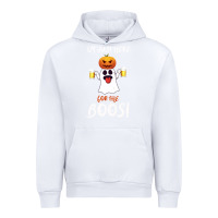 White I'm Just Here For The Boos Urban Hoodie - Bettercallsaul