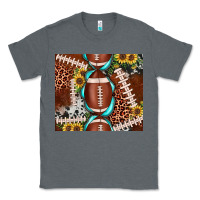Charcoal Heather football leopard gemstone sunflower tumbler3 Classic Tee - JahusDesignShop