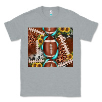 Heather Grey football leopard gemstone sunflower tumbler3 Classic Tee - JahusDesignShop