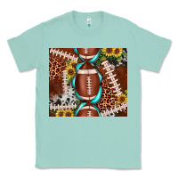 Seafoam football leopard gemstone sunflower tumbler3 Classic Tee - JahusDesignShop