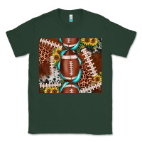 Sports Green football leopard gemstone sunflower tumbler3 Classic Tee - JahusDesignShop