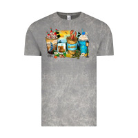Cloud Rock louisiana coffee cups Vintage Tee - Zillion Design Studio