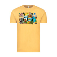 Vintage Mustard louisiana coffee cups Vintage Tee - Zillion Design Studio