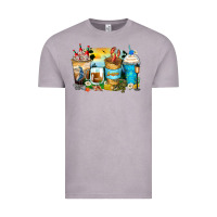 Vintage Zinc louisiana coffee cups Vintage Tee - Zillion Design Studio