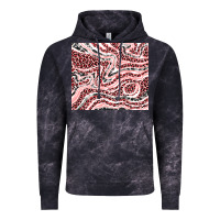 Cloud Black pinky leopard and cowhide valentine's day Vintage Hoodie - RanaPortraitStore