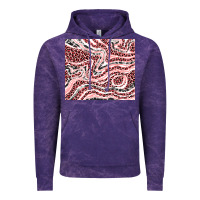Cloud Purple pinky leopard and cowhide valentine's day Vintage Hoodie - RanaPortraitStore