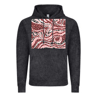 Vintage Black pinky leopard and cowhide valentine's day Vintage Hoodie - RanaPortraitStore