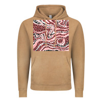 Vintage Camel pinky leopard and cowhide valentine's day Vintage Hoodie - RanaPortraitStore