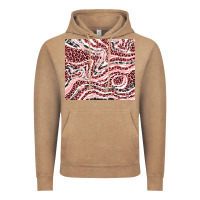 Vintage Coffee pinky leopard and cowhide valentine's day Vintage Hoodie - RanaPortraitStore