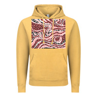 Vintage Mustard pinky leopard and cowhide valentine's day Vintage Hoodie - RanaPortraitStore