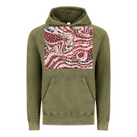 Pinky Leopard And Cowhide Valentine's Day Vintage Hoodie | Teevron