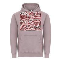 Vintage Zinc pinky leopard and cowhide valentine's day Vintage Hoodie - RanaPortraitStore