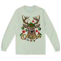 Matcha oh deer Christmas Long Sleeve Tee - BundleAndBundleShop