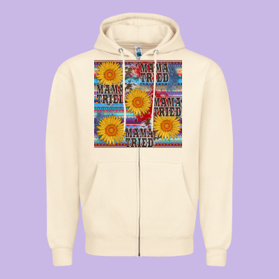 Mama Tried Seamless Zipper Hoodie Designed By Adodesignshop