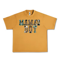 Peanut Butter Western Mama's Boy Urban Heavy Tee - CowhideDigitalArt