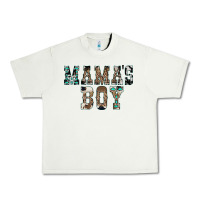 Pistachio Western Mama's Boy Urban Heavy Tee - CowhideDigitalArt