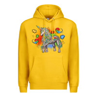 Lemon autism unicorn Premium Hoodie - LillyAllenDesigns
