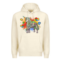 Sandshell autism unicorn Premium Hoodie - LillyAllenDesigns