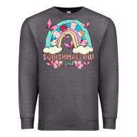 Charcoal Heather squish girl Premium Sweatshirt - MaliasSmallBusiness
