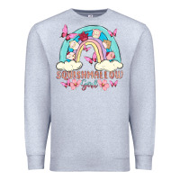 Heather Grey squish girl Premium Sweatshirt - MaliasSmallBusiness