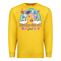 Lemon squish girl Premium Sweatshirt - MaliasSmallBusiness