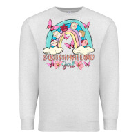 Oatmeal Heather squish girl Premium Sweatshirt - MaliasSmallBusiness