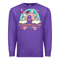 Purple squish girl Premium Sweatshirt - MaliasSmallBusiness