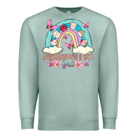 Seafoam squish girl Premium Sweatshirt - MaliasSmallBusiness