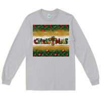 Moon Dust Christmas with cross Long Sleeve Tee - BundleAndBundleShop