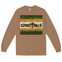 Toasted Coconut Christmas with cross Long Sleeve Tee - BundleAndBundleShop