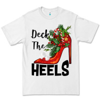 White deck the heels Christmas Premium Tee - BarkalooDesign
