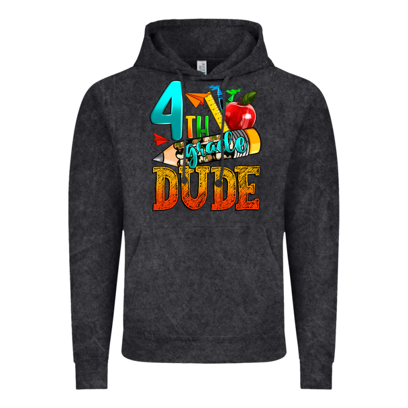 4th Grade Dude Vintage Hoodie by texasbilliewilder | Teevron