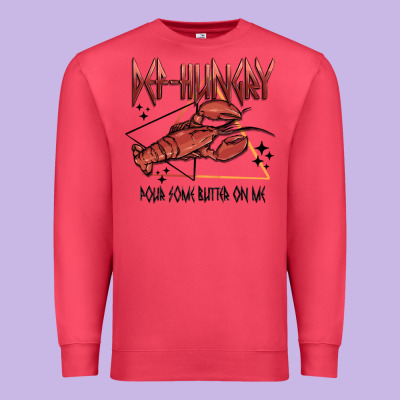 Def Hungry Pour Dome Butter On Me Premium Sweatshirt Designed By Maliassmallbusiness