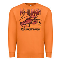 Carrot def hungry pour dome butter on me Premium Sweatshirt - MaliasSmallBusiness