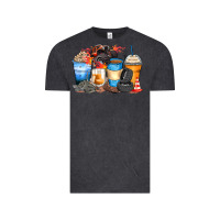 Vintage Black monster truck coffee cups Vintage Tee - Zillion Design Studio