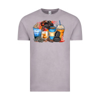 Vintage Zinc monster truck coffee cups Vintage Tee - Zillion Design Studio