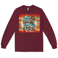 Burgundy just a girl who loves jesus Long Sleeve Tee - JahusDesignShop