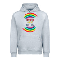 Heather Grey BURA NA MANO HOLI HAI Urban Hoodie - Bettercallsaul