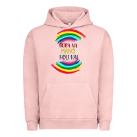 Pigment Salmon BURA NA MANO HOLI HAI Urban Hoodie - Bettercallsaul