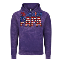 Cloud Purple all American papa Vintage Hoodie - Zillion Design Studio