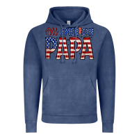 Vintage Denim all American papa Vintage Hoodie - Zillion Design Studio