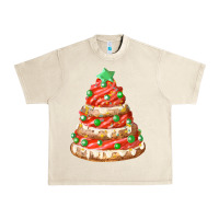 Sandshell red christmas cookie cake fa element Urban Heavy Tee - FaDigitalArtStudio