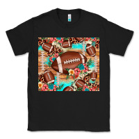 Black football leopard cowhide Classic Tee - JahusDesignShop