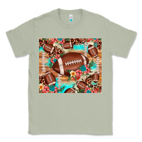 Matcha football leopard cowhide Classic Tee - JahusDesignShop